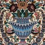 Tapete Persa - Isfahan - Premium - 108 x 69 cm - multicolorido