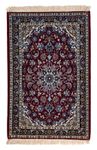 Tappeto Persero - Isfahan - Premio - 108 x 70 cm - rosso scuro