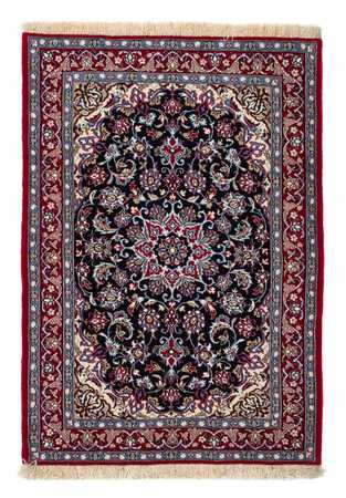 Dywan perski - Isfahan - Premium - 104 x 71 cm - ciemna czerwień