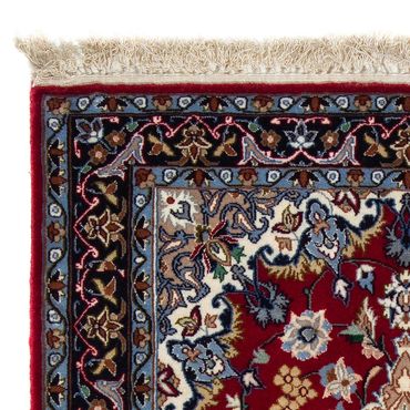 Perzisch tapijt - Isfahan - Premium - 100 x 70 cm - donkerrood