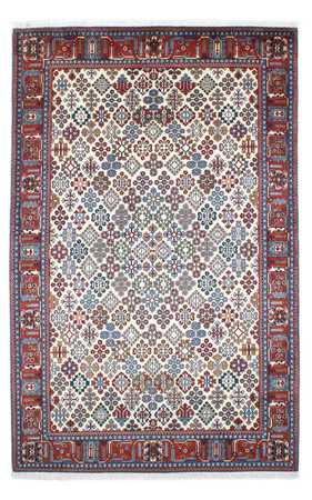 Tapis Gabbeh - Persan Kashkuli - 241 x 159 cm - beige