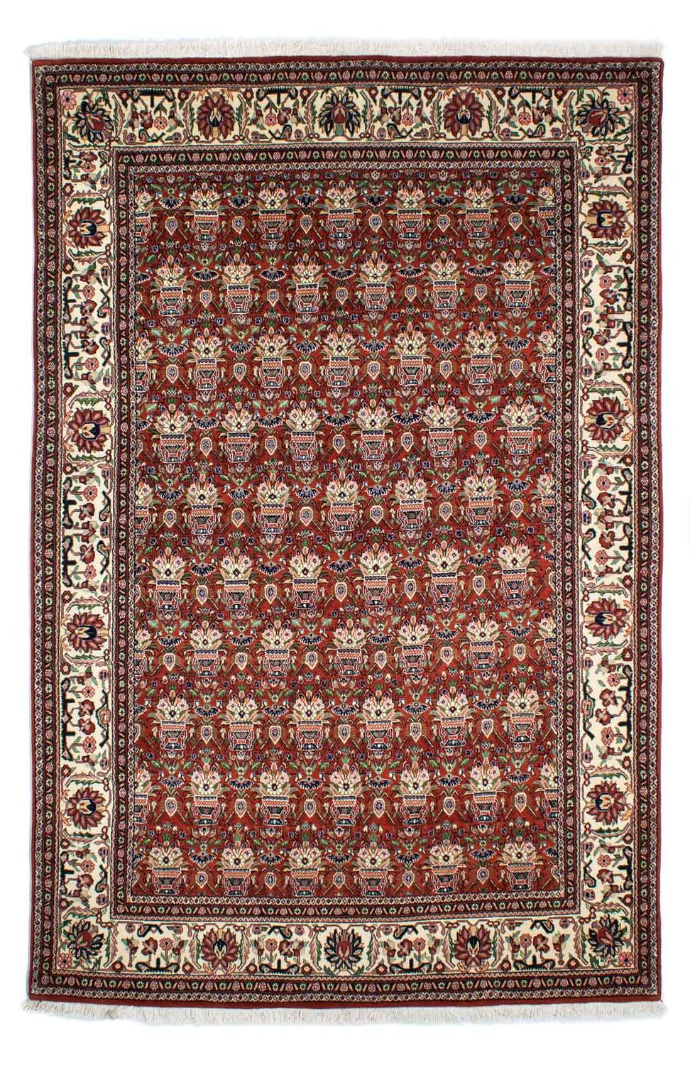 Gabbeh Tapijt - Kashkuli Perzisch - 261 x 175 cm - donkerrood