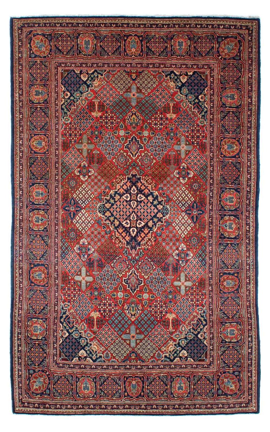 Persisk teppe - Keshan - 206 x 132 cm - brun