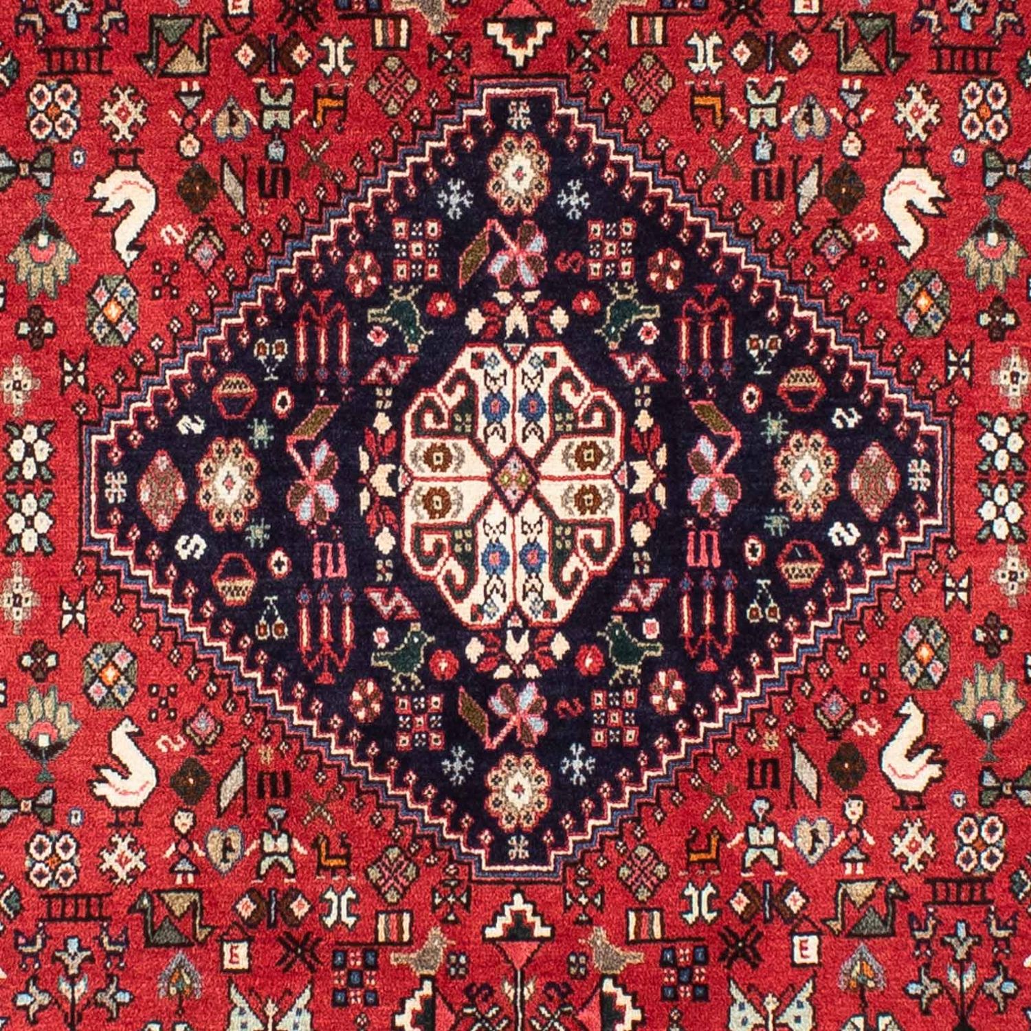 Tappeto Gabbeh - Kashkuli Persero - 200 x 155 cm - rosso scuro