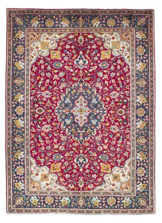 Tappeto Persero - Tabriz - 196 x 145 cm - rosso