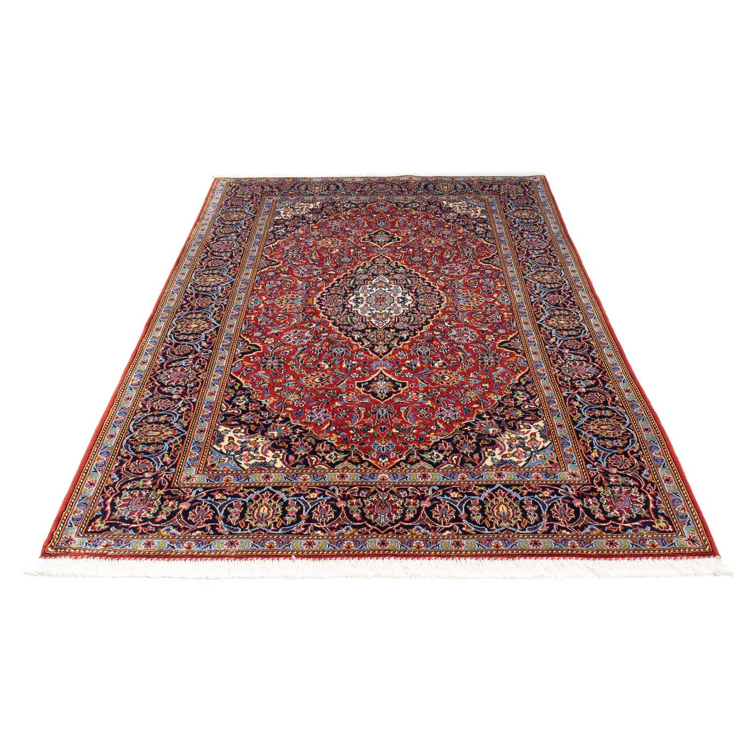 Perser Rug - Keshan - 216 x 142 cm - red