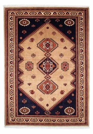 Tapis persan - Nomadic - 246 x 174 cm - marron clair