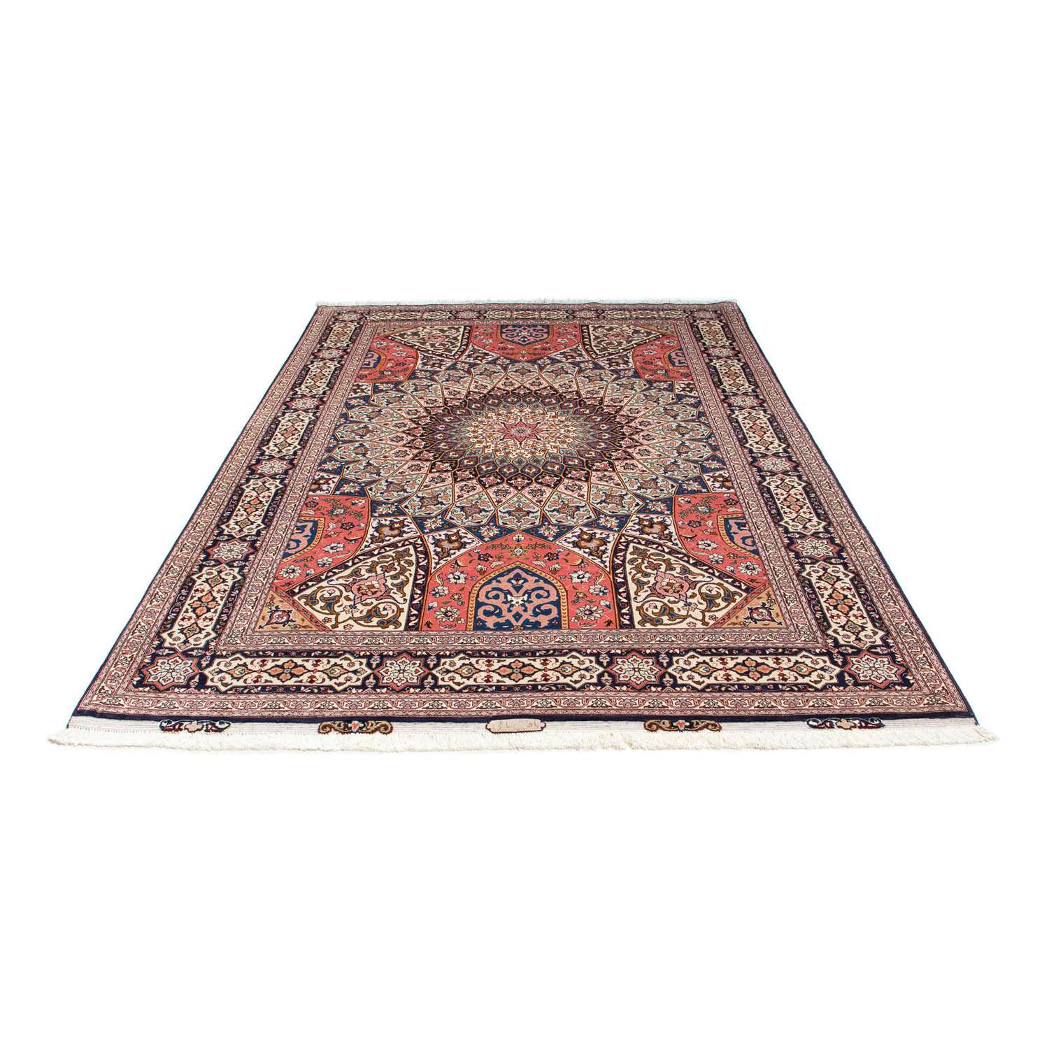 Perský koberec - Tabríz - Královský - 263 x 174 cm - vícebarevné