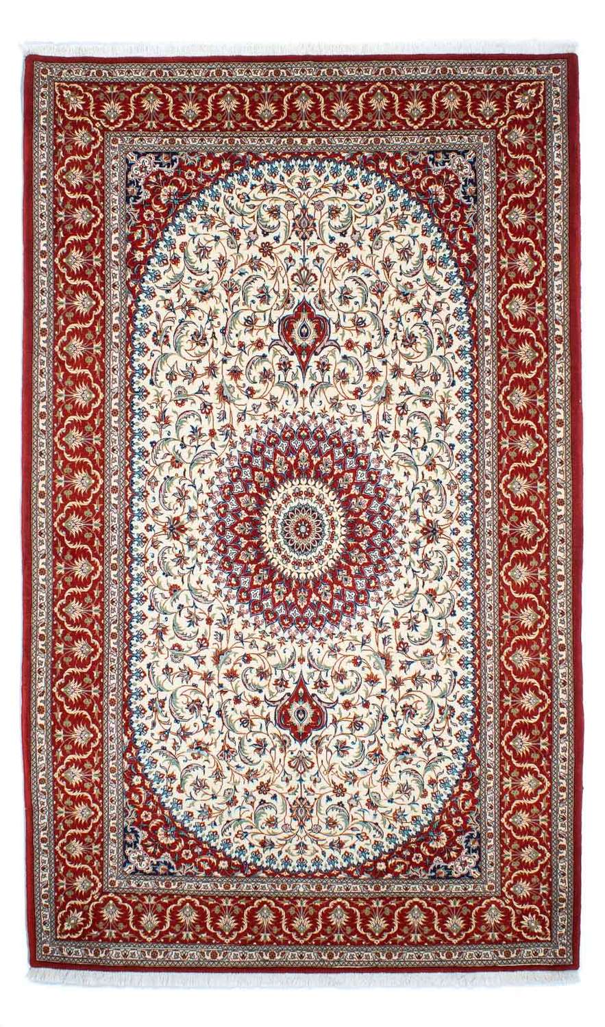 Tapis persan - Ghom - 261 x 156 cm - beige