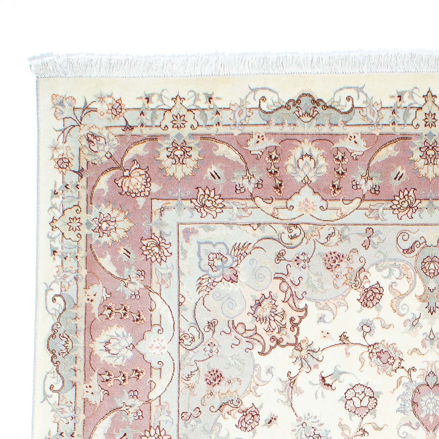 Alfombra Persa - Tabriz - Real - 230 x 168 cm - beige