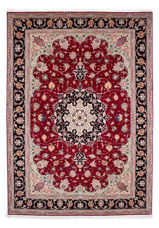 Tappeto Persero - Tabriz - Reale - 246 x 172 cm - rosso scuro