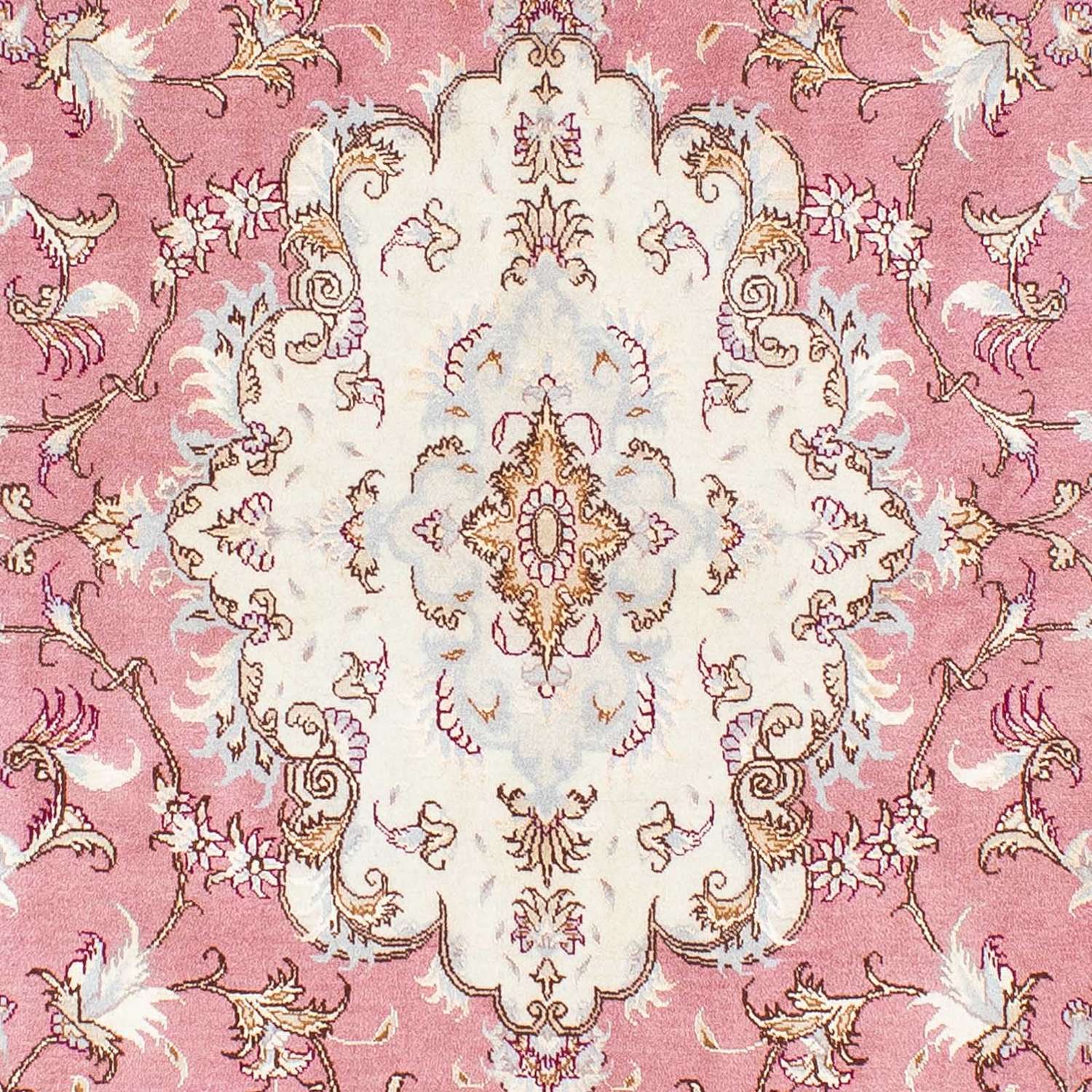 Persisk teppe - Tabriz - Royal - 236 x 166 cm - rosa