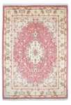 Perský koberec - Tabríz - Královský - 236 x 166 cm - růžová