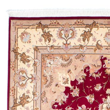 Tapete Persa - Tabriz - Royal - 243 x 165 cm - vermelho escuro