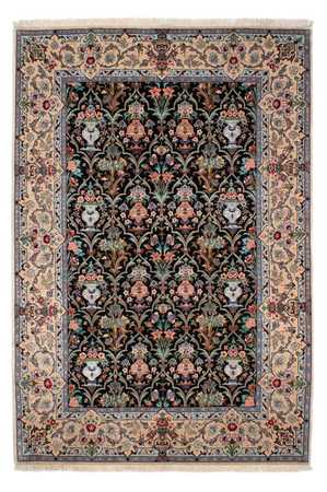 Tappeto Persero - Isfahan - Premio - 233 x 156 cm - blu scuro