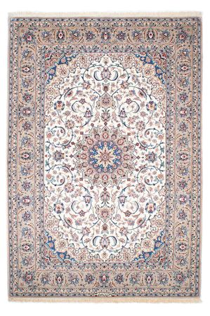 Dywan perski - Isfahan - Premium - 228 x 156 cm - beżowy