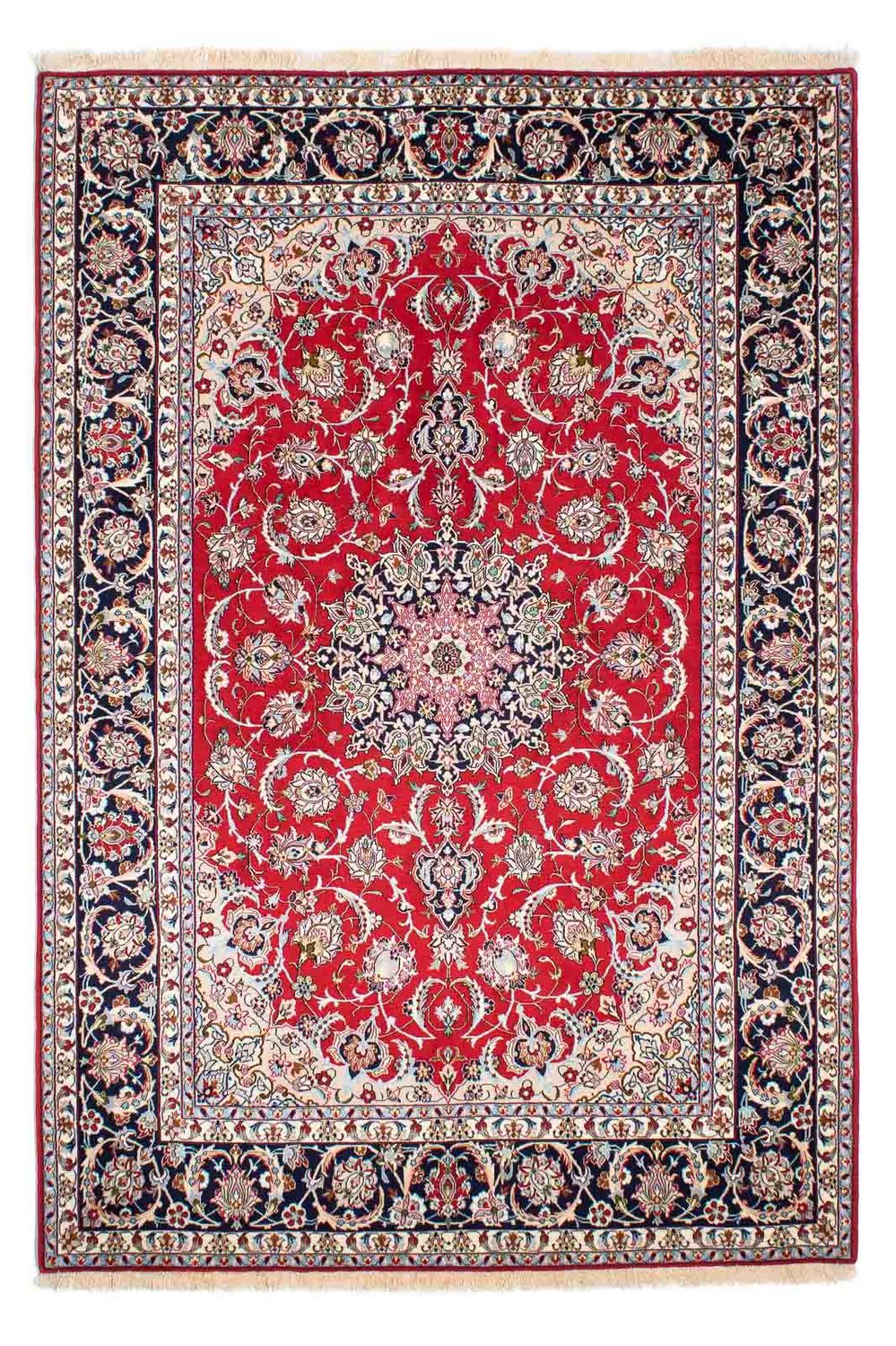 Tapis persan - Isfahan - Premium - 233 x 159 cm - rouge