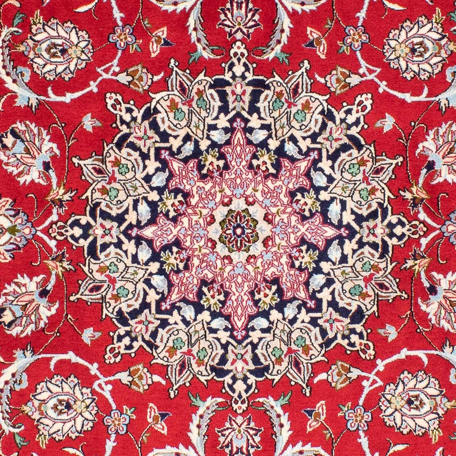 Dywan perski - Isfahan - Premium - 233 x 159 cm - czerwony