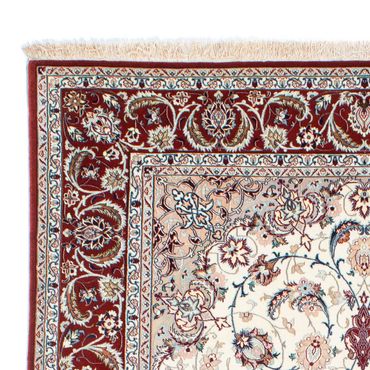 Persisk tæppe - Isfahan - Premium - 237 x 155 cm - beige