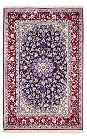 Perserteppich - Isfahan - Premium 243 x 159 cm, Wolltepich,  Teppich Wohnzimmer, Schlafzimmer Teppich