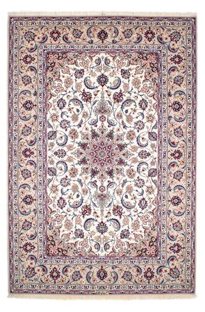 Perserteppich - Isfahan - Premium 243 x 162 cm, Schurwollteppich,  Wohnzimmer Teppich, Teppich Schlafzimmer