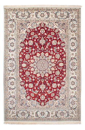 Perserteppich - Isfahan - Premium 237 x 162 cm, Wolltepich,  Teppich Wohnzimmer, Teppich Schlafzimmer