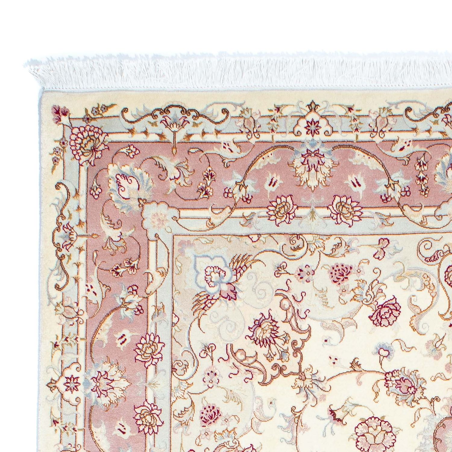 Persisk teppe - Tabriz - Royal - 246 x 167 cm - beige