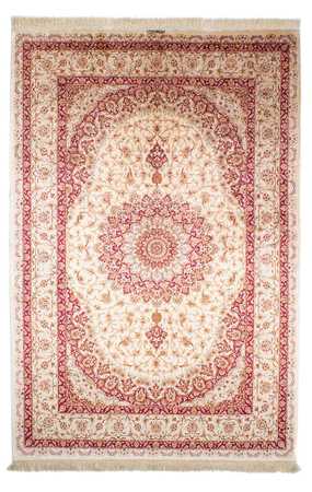 Persisk teppe - Ghom - 240 x 157 cm - beige