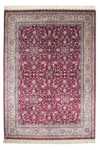 Orientalny dywan - Hereke - 246 x 170 cm - ciemna czerwień