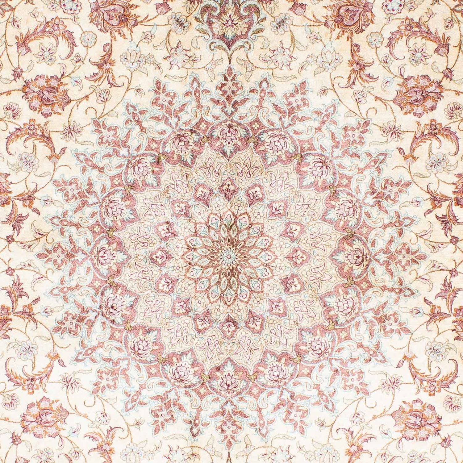 Perzisch tapijt - Ghom - 238 x 159 cm - beige