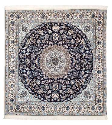 Perser Rug - Nain - Royal square  - 153 x 146 cm - dark red