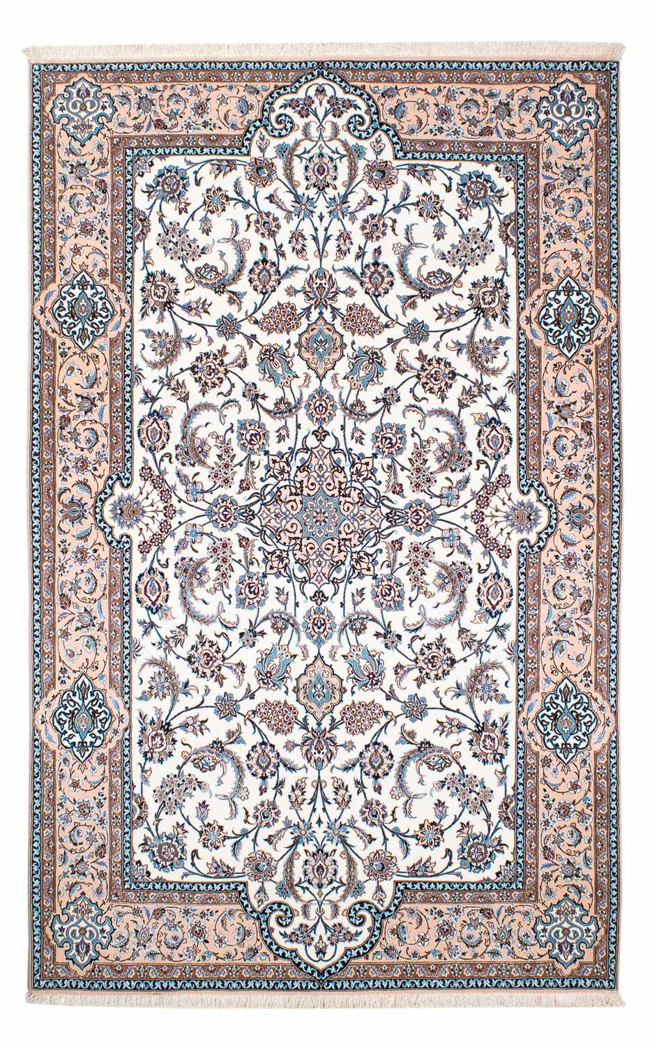 Persisk teppe - Nain - Premium - 232 x 150 cm - beige