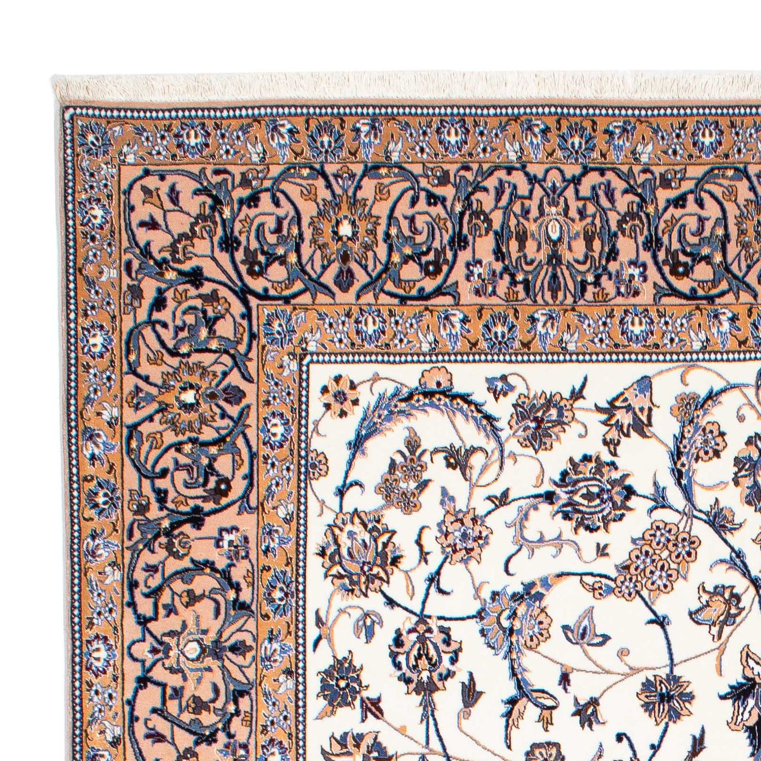 Tapis persan - Nain - Premium - 263 x 170 cm - beige