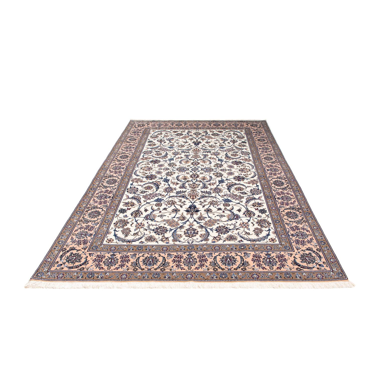 Tapis persan - Nain - Premium - 266 x 170 cm - beige