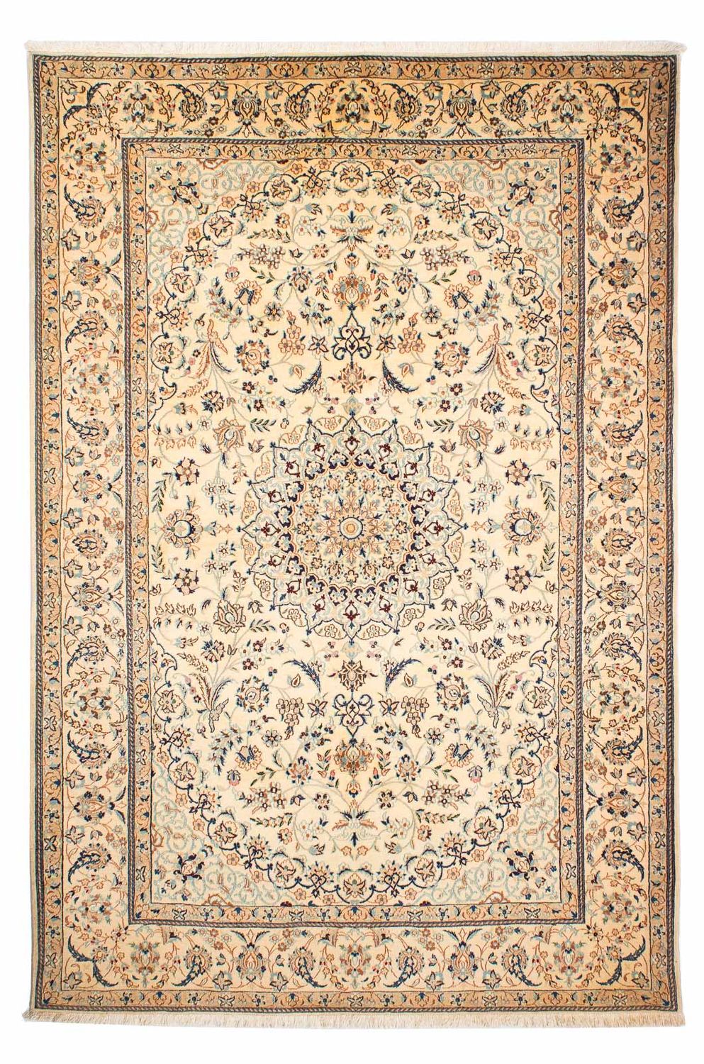 Alfombra Persa - Nain - Real - 248 x 165 cm - beige