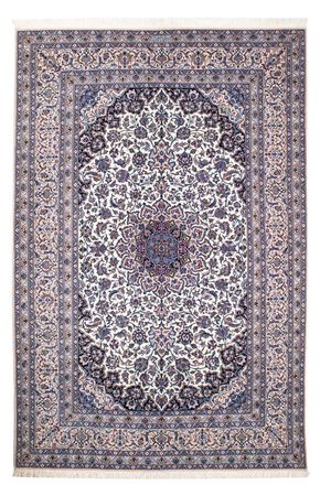 Tapis persan - Nain - Premium - 230 x 156 cm - beige