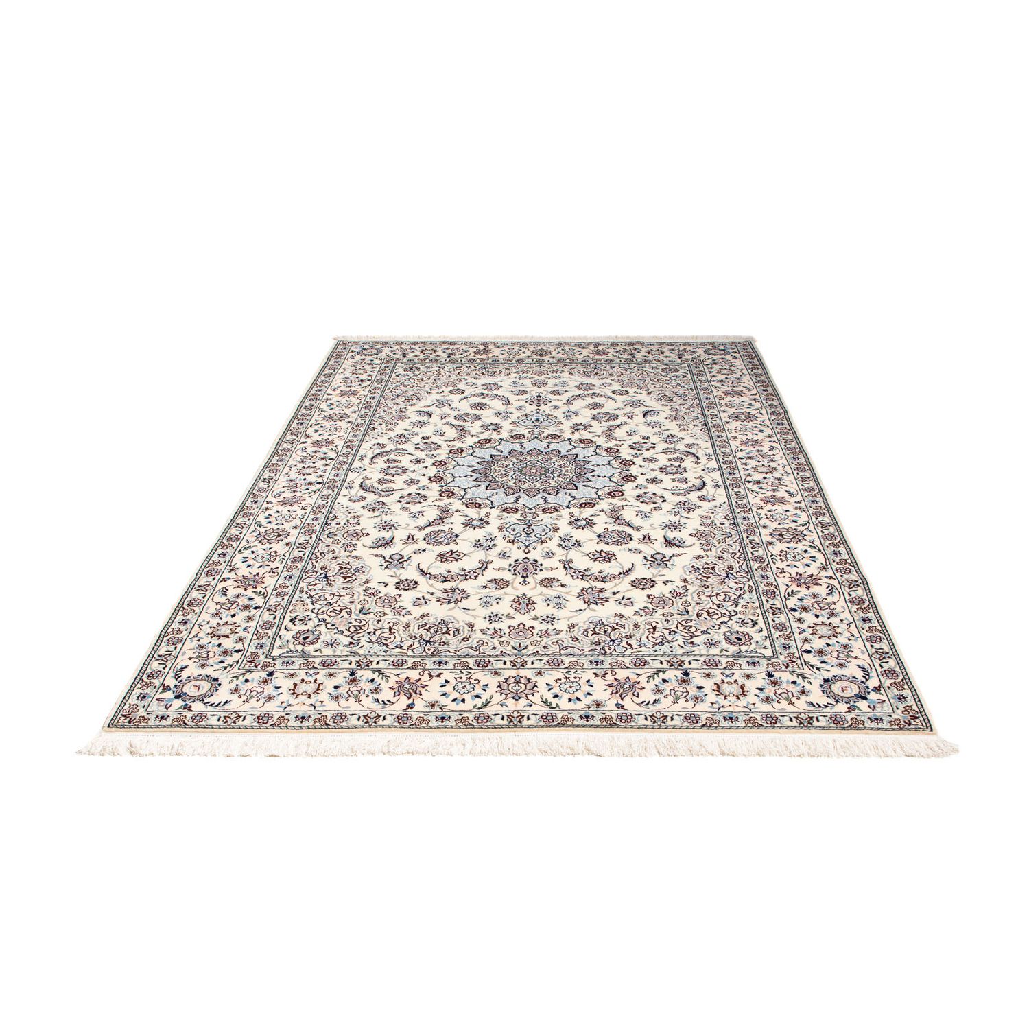 Persisk tæppe - Nain - Premium - 239 x 157 cm - beige