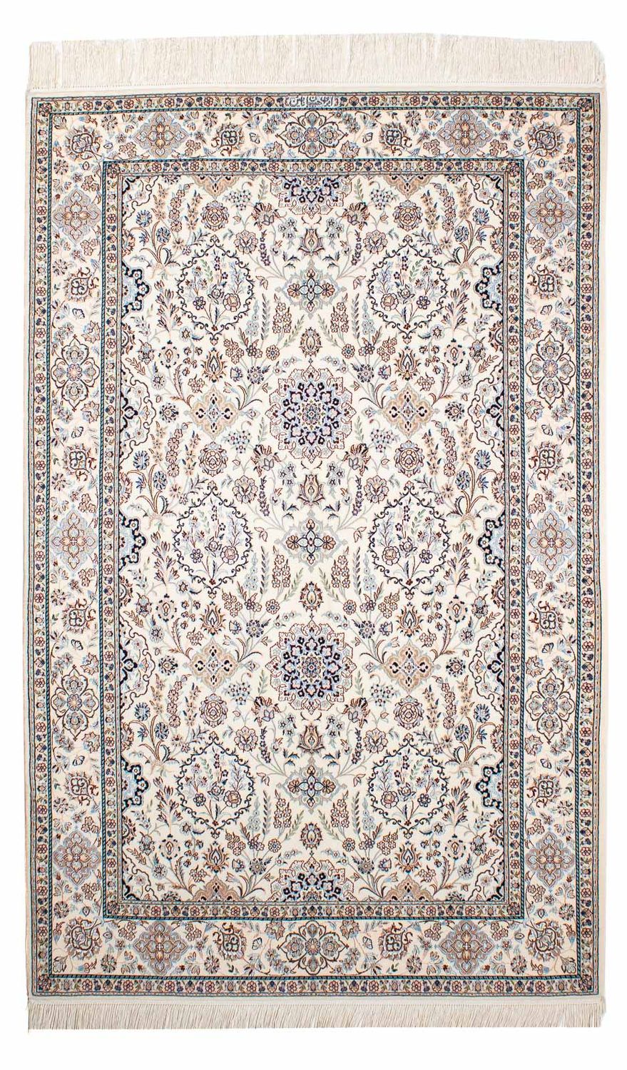 Persisk tæppe - Nain - Premium - 225 x 147 cm - beige