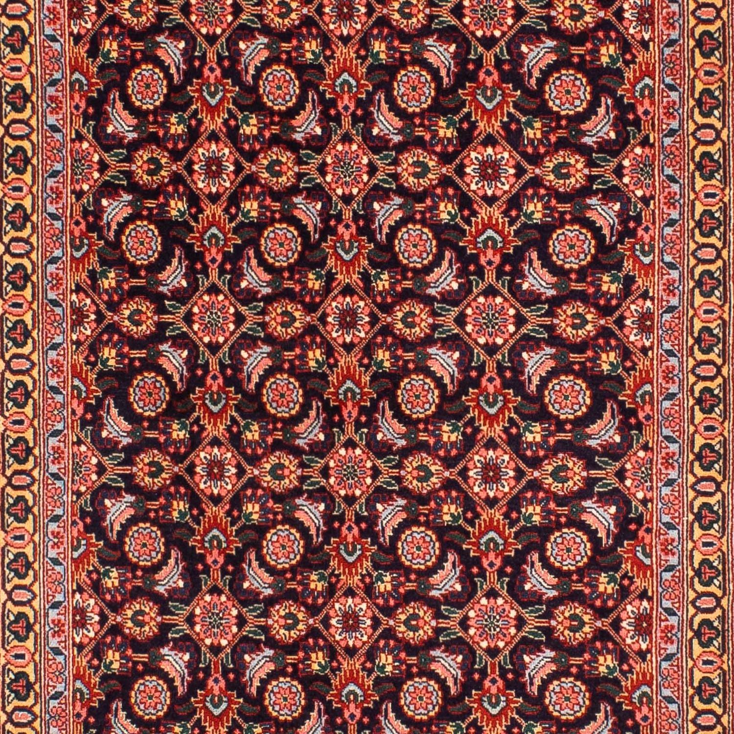 Tappeto corsia Tappeto Persero - Tabriz - 295 x 70 cm - marrone