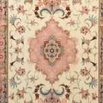 Løber Persisk tæppe - Tabriz - Royal - 300 x 74 cm - beige