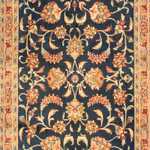 Loper Perzisch tapijt - Tabriz - Royal - 300 x 66 cm - donkerblauw