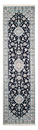 Runner Perser Rug - Nain - Royal - 295 x 78 cm - dark blue