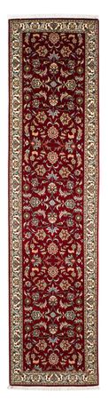 Tappeto corsia Tappeto Persero - Tabriz - Reale - 312 x 77 cm - rosso scuro