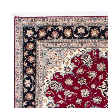 Tapete Persa - Tabriz - Royal - 204 x 153 cm - vermelho escuro