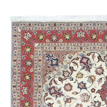 Persisk matta - Tabriz - Royal - 203 x 154 cm - beige