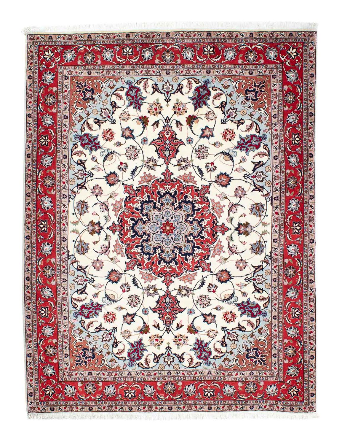 Persisk teppe - Tabriz - Royal - 203 x 156 cm - beige