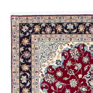 Alfombra Persa - Tabriz - Real - 207 x 155 cm - rojo oscuro