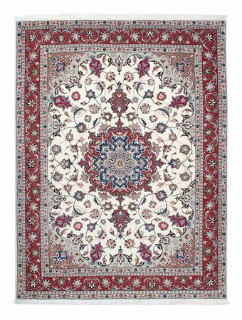 Persisk matta - Tabriz - Royal - 201 x 152 cm - beige