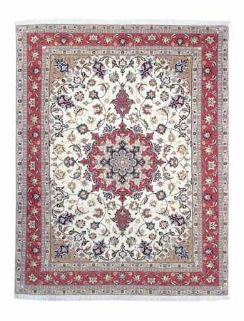 Tapete Persa - Tabriz - Royal - 197 x 152 cm - bege