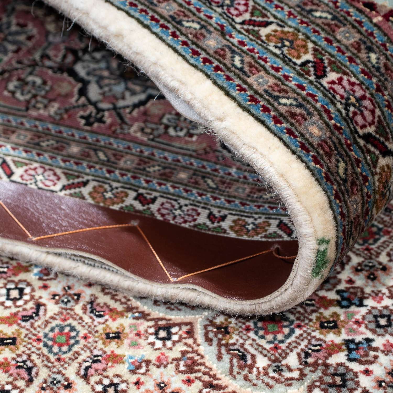 Persisk tæppe - Tabriz - 209 x 153 cm - flerfarvet
